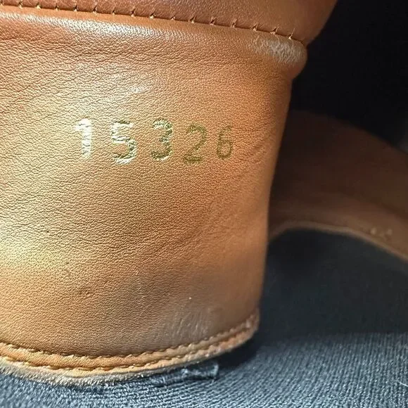 Meermin Calf - E Men 7.5 Triple Black Leather Chelsea Boot Elastic Sided Pull On